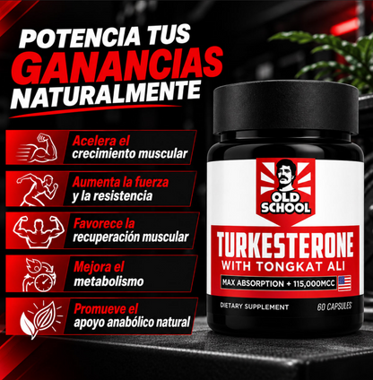 Turkesterona en capsulas para la testosterona